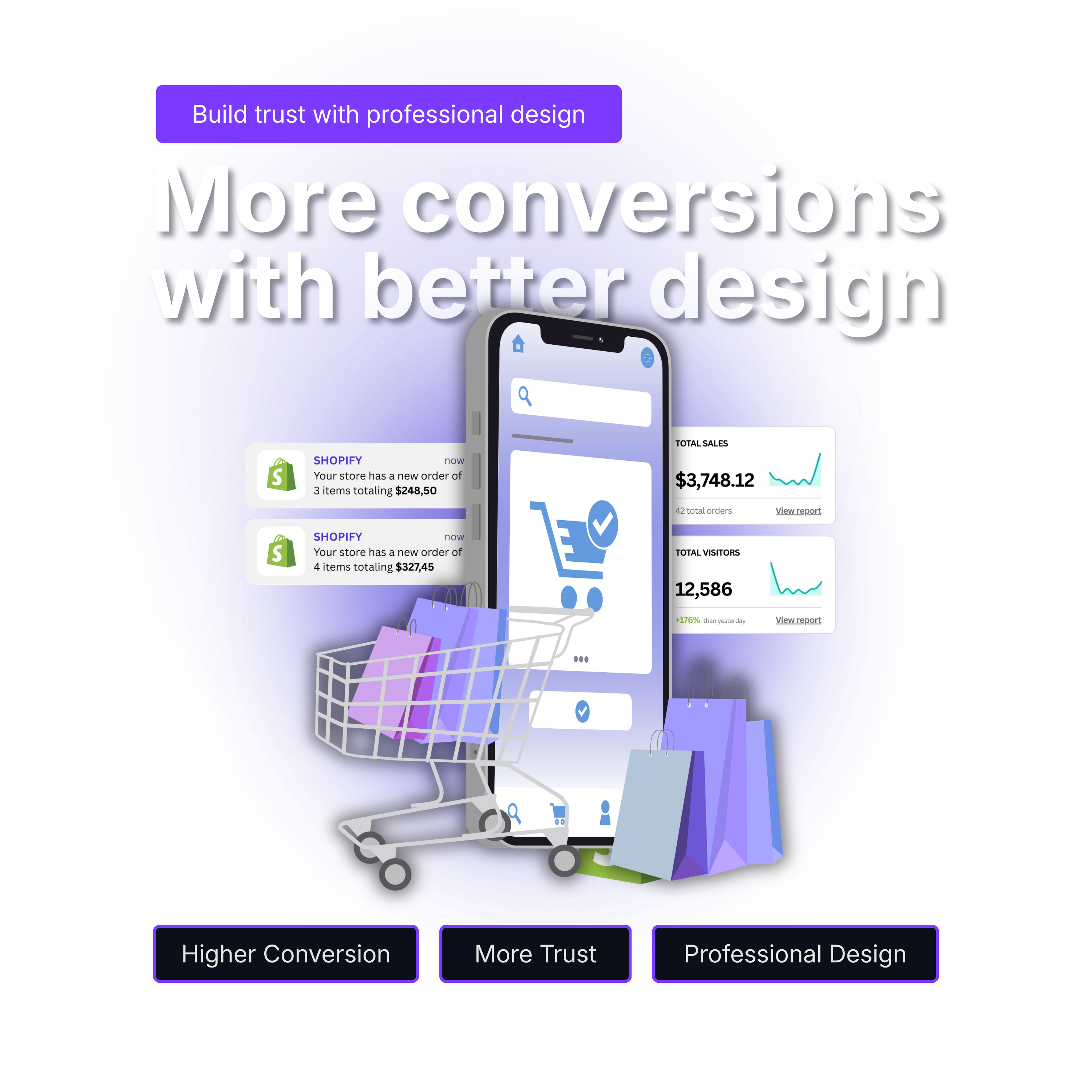 Increase Your Sales with Converting Design (Optimization Course)